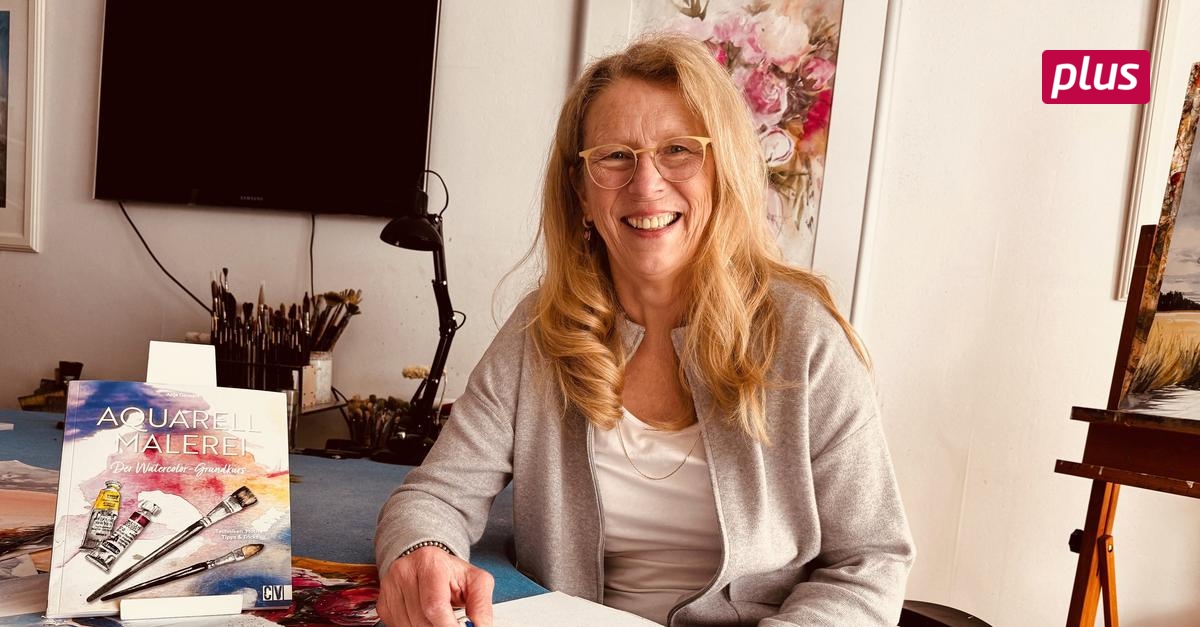 Anja Gensert präsentiert neues Fachbuch zur Aquarellmalerei